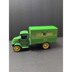Ertl 1926 Mack Truck Van Coin Bank Die-Cast Metal John Deere